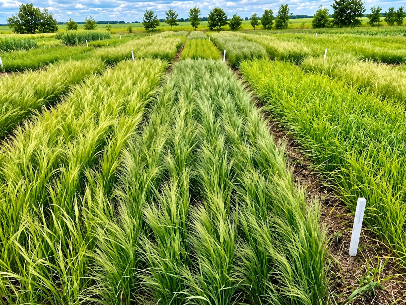 Ein Tag auf einer Teff-Farm